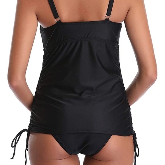 MiYang Women's Maternity Tankini Set Two Piece Swimsuit - Picture 2 of 5